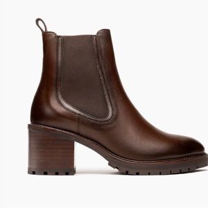 Sorel Brown Leather Booties